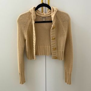 Hollister M crop sweater